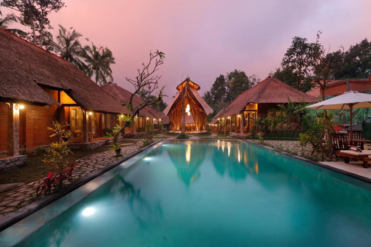 De Umah Bali Eco Tradi Home Bangli Exteriör bild